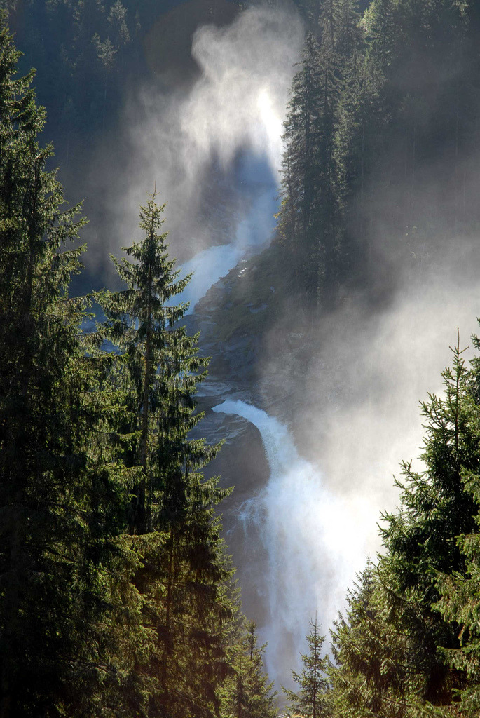 brutalgeneration:  Morning at waterfall (by dellafels) 