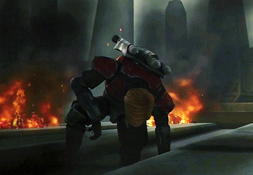 soka-tano:star wars gif meme: [01/06] outfits↳ Obi-Wan Kenobi + Mandalorian armor
