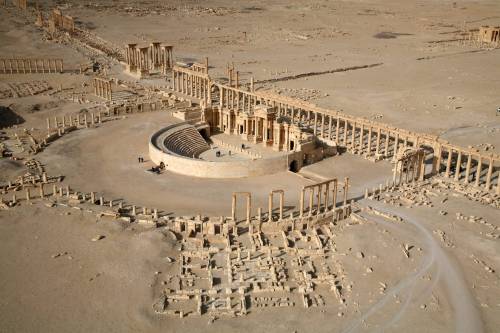 magnetpraetorian: The Ruins of Palmyra, Birds eye