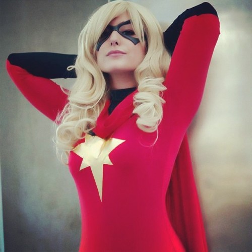 Porn Pics capncarrot:  Ms. Marvel cosplay by Jessica