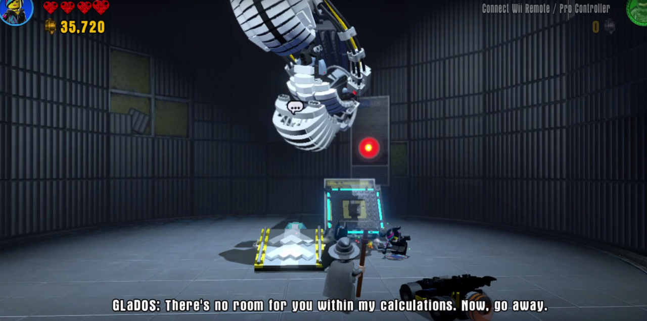 lennythereviewer:                                  GLaDOS VS HAL 9000 BEST. CAMEO.