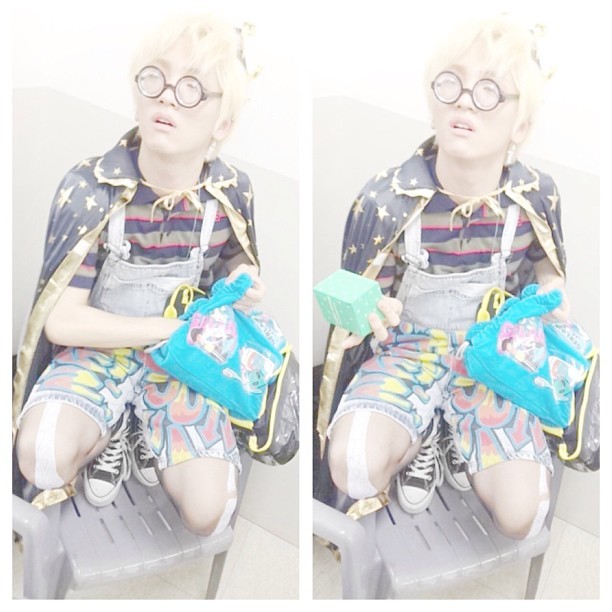 forevershiningshinee:  [Photo] Key’s instagram update - Geek chick 130526  Geek