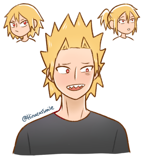 just thinkin about kiri dyeing his hair;; 