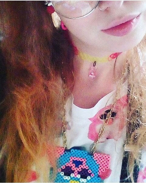 Necklace Furby and dummy choker made by Bowsdontcry clothing. For orders, please pm. #bowsdontcry #a