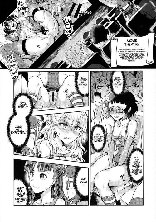   Oideyo! Galko-chan! Galko wa, Mizuryu Kei Land ni Ikutte Hontou Desu ka? by   Puyocha   lol that milf has her priorities straight. Also remember someone was going to build a park like this somewhere irl. They could learn a thing or two from this.
