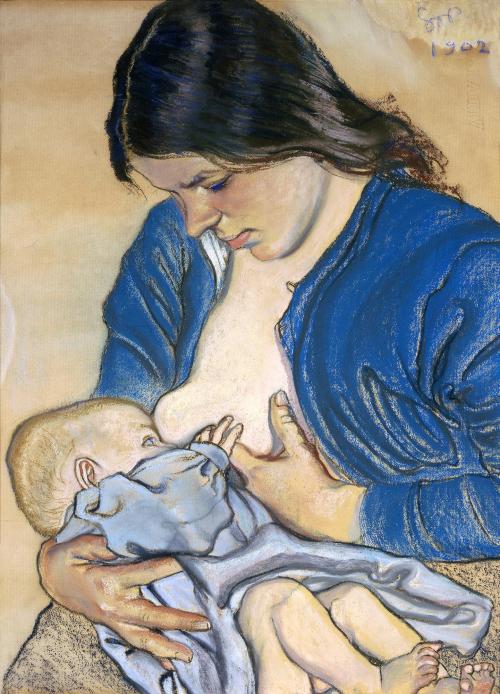 Stanisław Wyspiański, Motherhood, 1902.