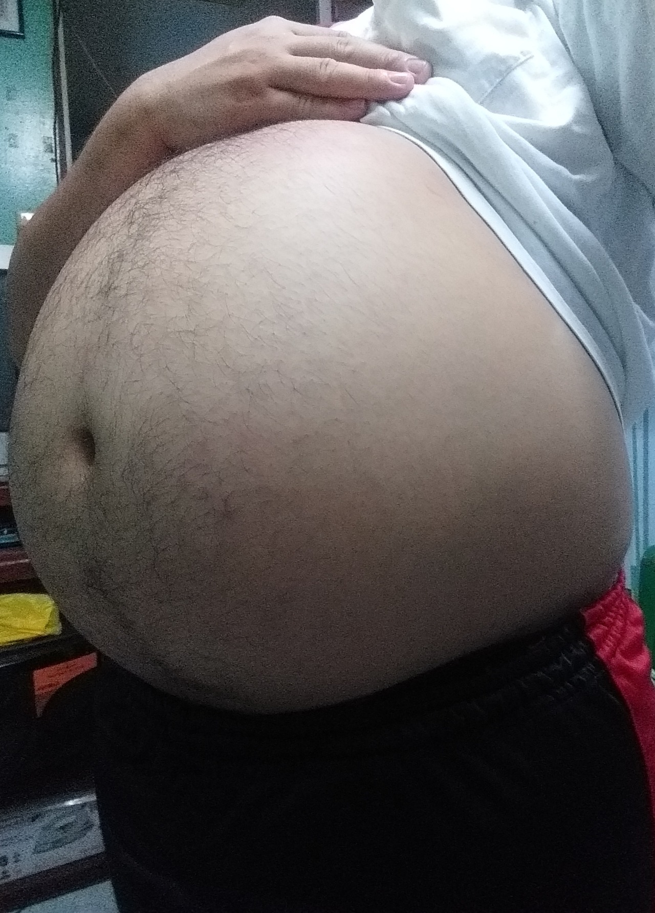 awit00:  Jerking of during inflation climax really felt good !! 