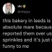 potatomuffn:hunterbiden:hunterbiden:the illegal sprinkles saga > bad art friend.To add on for those unaware of this bakery, this is Bruce:He’s an absolute mammoth of a chocolate cake (10 layers I think? Maybe more) that they sell by the slice