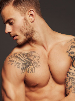 sexynekkidmen:  &ldquo;Thank you&rdquo; to my great followers and everyone who posts and reblogs terrific pics of gorgeous guys on Tumblr. Follow Sexy Nekkid Men for a daily hot load of guys to get your heart rate going.  More than 15,000 posts (NSFW)