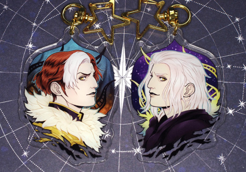 backseatfishing: Emet-Selch/Hades, Livingway, and Estinien and G'raha restock charms are up! Store l