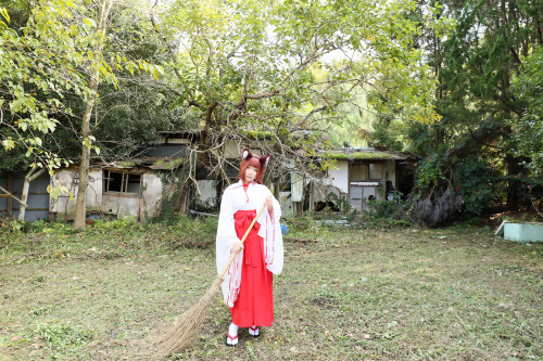 Cute Cosplay GIrl Higurashi Rin (Kitsune-Chan 3) 1-3