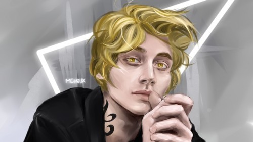 minhhchoux: Jace. My favorite boy from The Mortal Instruments. Artwork by mchoux (me), please credit