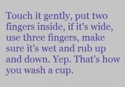 wickedlyamusing:  The naughty side of doing the dishes!