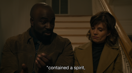 iconicscullyoutfits:weeping over the sanctity of the soul and then not even changing her coat before going to take a man’s life.