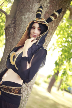 hotcosplaychicks: Umbreon Gijinka Cosplay by WhiteSpringPro   Check out http://hotcosplaychicks.tumblr.com for more awesome cosplay We’re on Facebook!https://www.facebook.com/hotcosplaychicks 