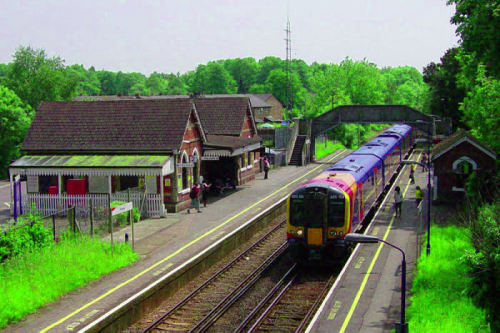 Frimley Rail Station, Surrey