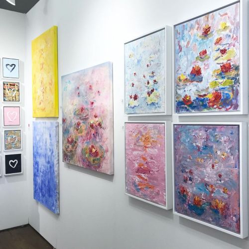 #tbt to the Affordable Art Fair with works by @robertgregoryphillips . . . . . . . . #affordableart