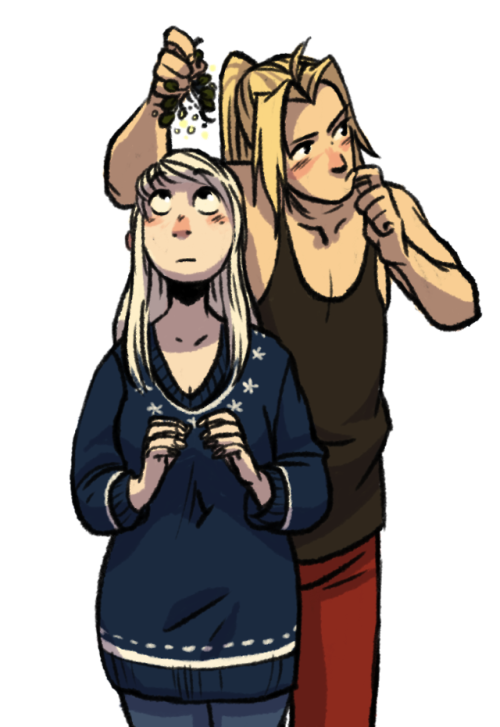 I really want to read/watch FMA… (More requests, I actually got two for this lovely couple!)(