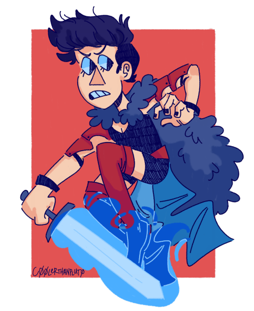 coolerthanplutoart:hey i don’t THINK anyone said flame blade couldn’t be blue