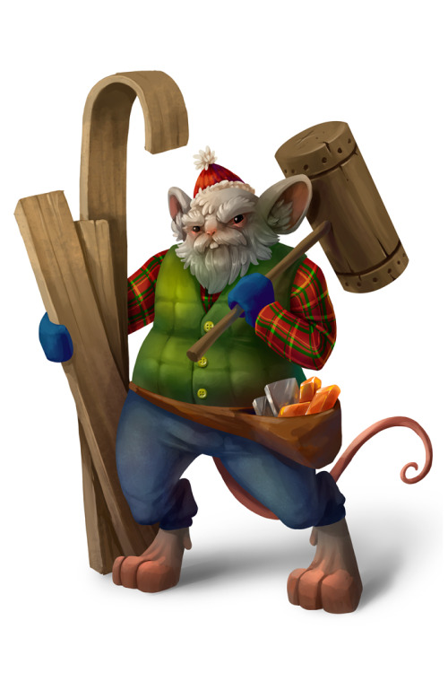 Heres Some Work Stuff I Did For Our Winter Event, As You Might Be Able To Guess It Was Toboggan Themed.