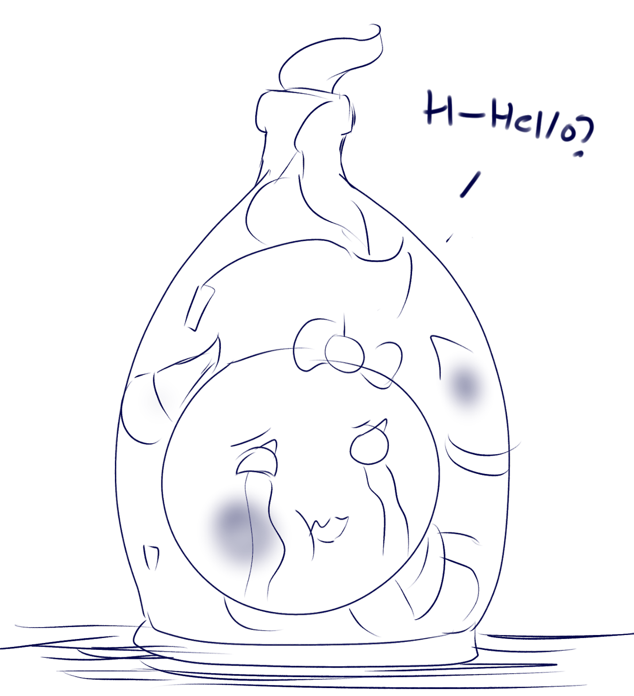 Octochan having some Q&amp;A fun with some pals on the discords.