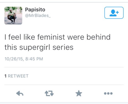 hellotailor:perclexed:venusrobots: bawww new self-proclaimed feminist tv show hurts my fragile male 