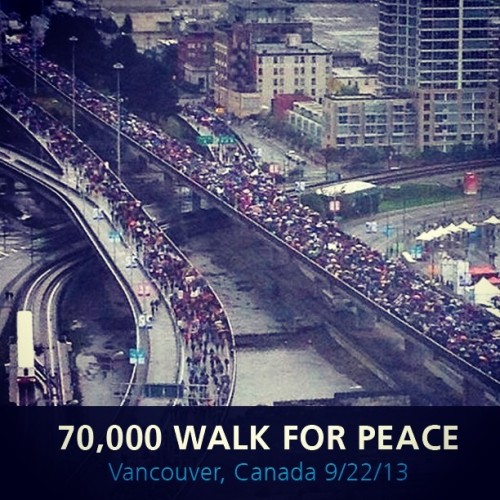 70,000+ Walk for Reconciliation in Downtown Vancouver, Canada #S22 The Walk for Reconciliation is de