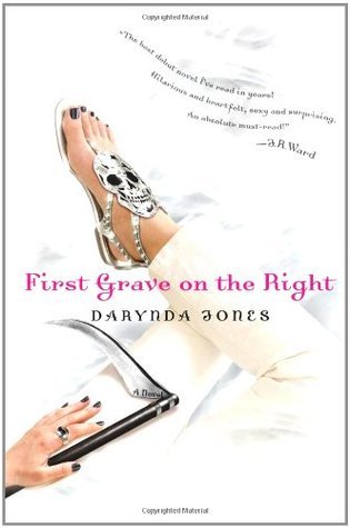 The Vaginal Fantasy Romance Book Club poll winner and hiatus pick for December is “First Grave on the Right” by Darynda Jones