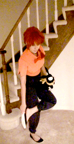 technoranma:  Orange is the new Ranma (me as Ranma Saotome)