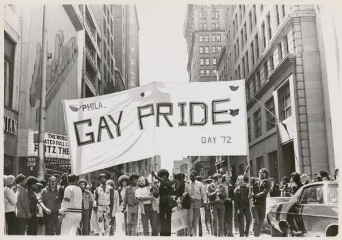 1970saesthetic:Philadelphia Gay Pride Parade, 1972