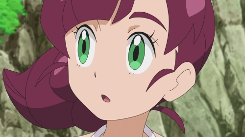 “K o h a r u” -Gou is noticing some change in her interests for Pokémon. Just look at her blushing f