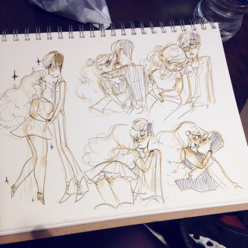 some recent doodles done on the plane/in the airportsee more on my patreon!