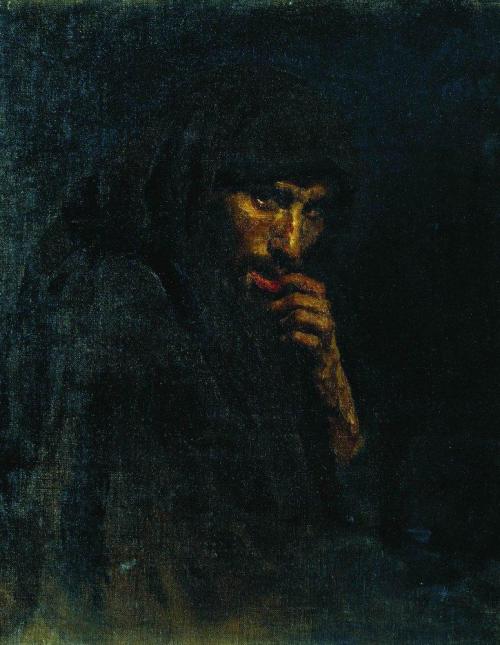 oldpaintings: Judas, 1885 by Ilya Repin (Russian, 1844–1930)