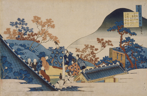 thejapanesewoodblock:    Poem by Teishin Kō, Fujiwara no Tadahira      Series: One Hundred Poems Exp