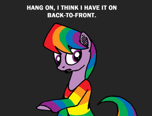 Aww, but it’s cuuuute~! <3