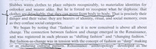 Ann Rosalind Jones and Peter Stalybrass. Renaissance Clothing and the Materials of Memory. (Cambridg