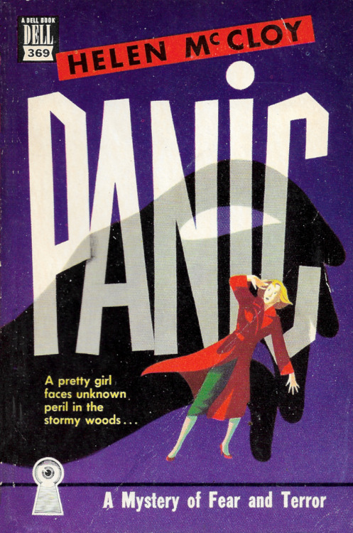 XXX Panic, by Helen McCloy (Dell, 1950).From photo