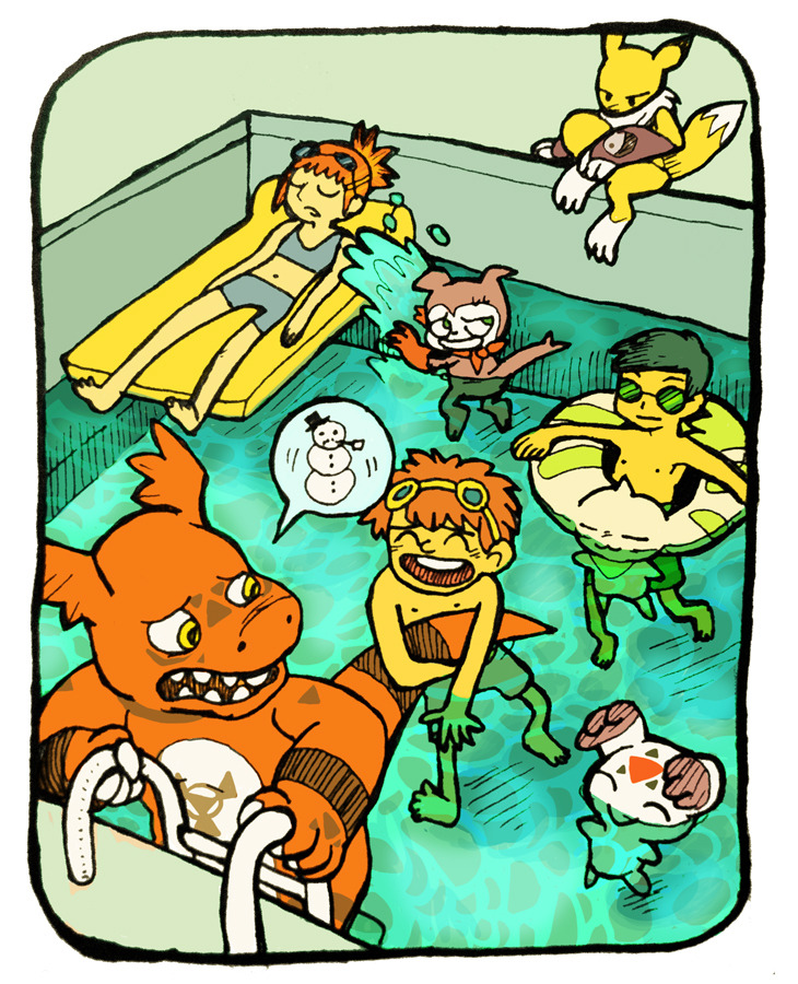 magnoliapearl:  Another sketchbook page that I colored digitally… this one isn’t