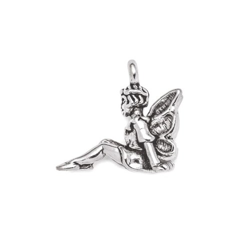 Silver Fairy Charm