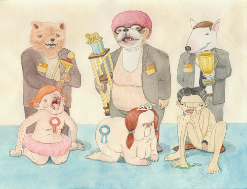 zetaupsiloniota:  Christopher Golebiowskipencil and watercolors on paper2010