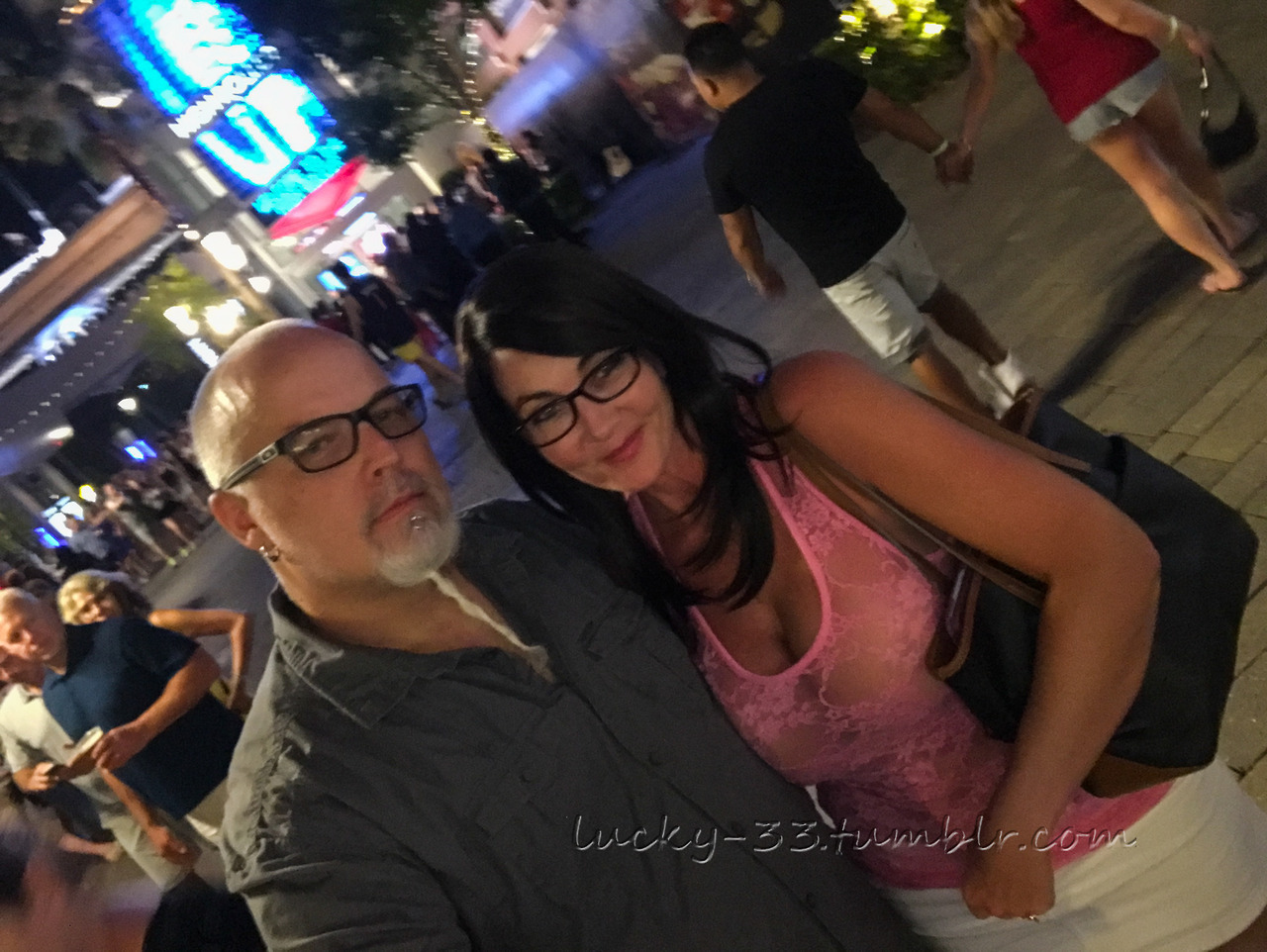 June 2017The Linq PromenadeI love how she has no problem strolling around Vegas in