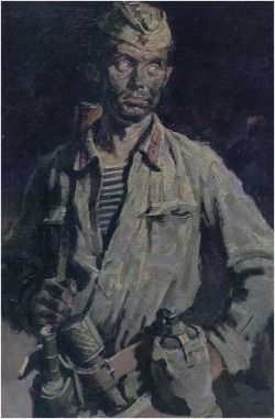 viktor-sbor:  Н.Я. Бут (1928-1989). Морской пехотинец из аджимушкайских каменоломен 