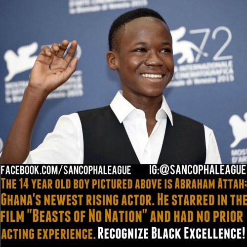 He received an award for the film but that’s not what stood out to me. Before the movie, he wa