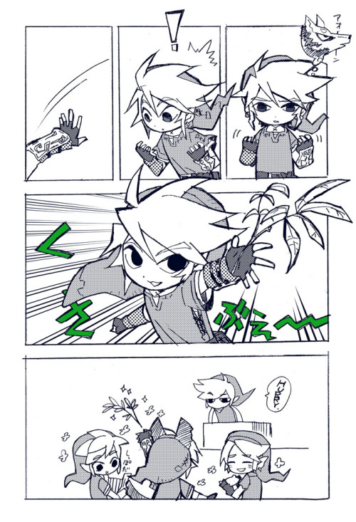 hype-kaminari-kun:ゼルダの伝説ログ4 by リクアキラ@ついった廃 on pixiv** Permission was granted by the artist to upload