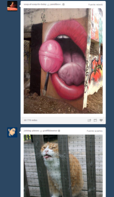 caca-con-choclitoe-e:  Coincidencias  en mi Dash:B xD 