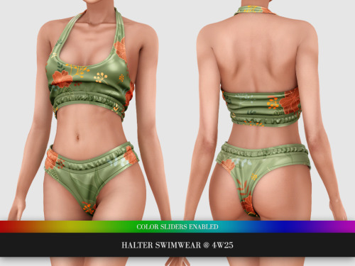 Halter SwimwearDOWNLOAD: PATREON | SIMSDOMJoin my Patreon for early access and exclusive content ️PA