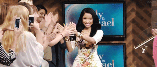 all-nickiminaj:  Nicki Minaj on ‘Kelly &amp; Michael’ 