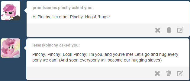 ask-pinchy:  Snugglepile!((Middle Pinchy  Top Pinchy [Warning: NSFWish]))  X3!