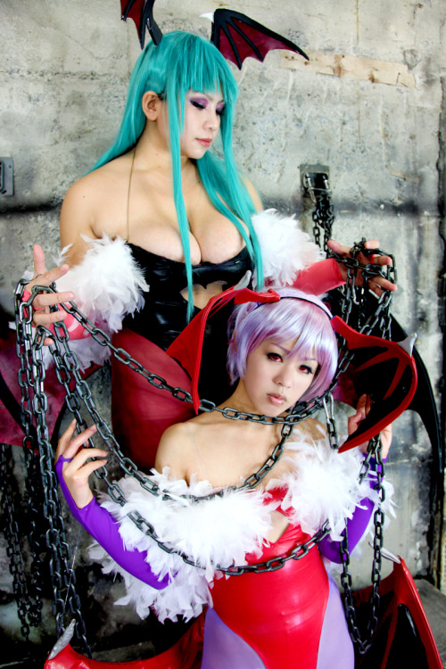 Sex Darkstalkers - Morrigan & Lilith (Chouzuki pictures