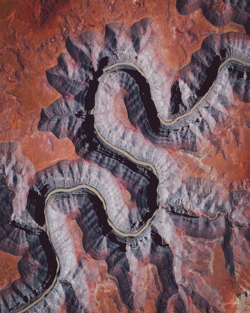 dailyoverview: In this Overview, the San Juan River is shown meandering through southeastern Utah, n